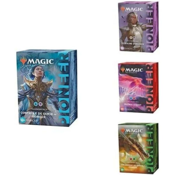 Magic The Gathering Controle De Dimir Humains D Orzhov Izzet Phenix Pietinement De Gruul Challenger Deck Pioneer Edition 2022 Jeux De Cartes Version Francaise