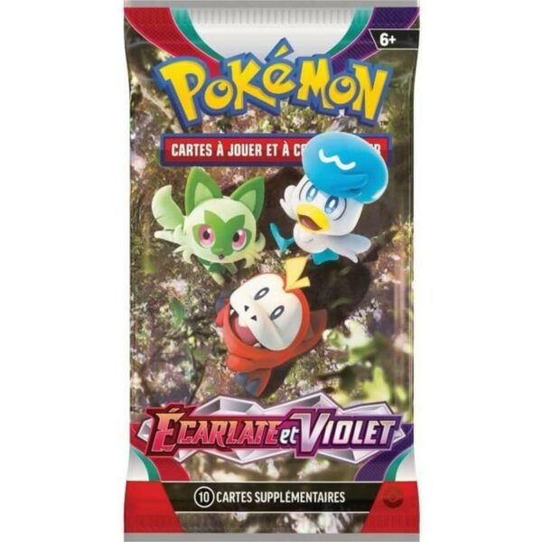 pokemon booster ecarlate et violet serie 1 ev01jeux de cartes version francaise