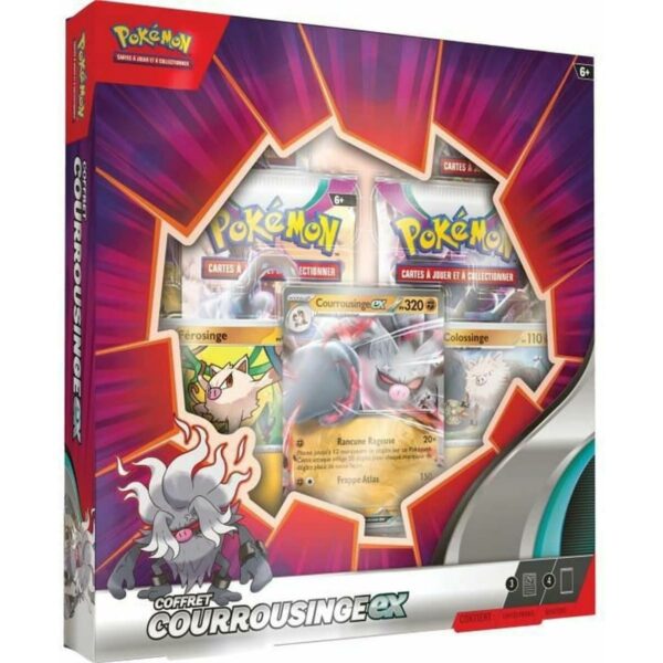 pokemon coffret courrousinge ex jeux de cartes version francaise