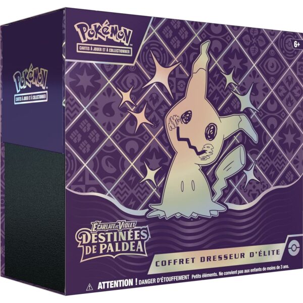 pokemon destinees de paldea coffret dresseur d elite ecarlate et violet